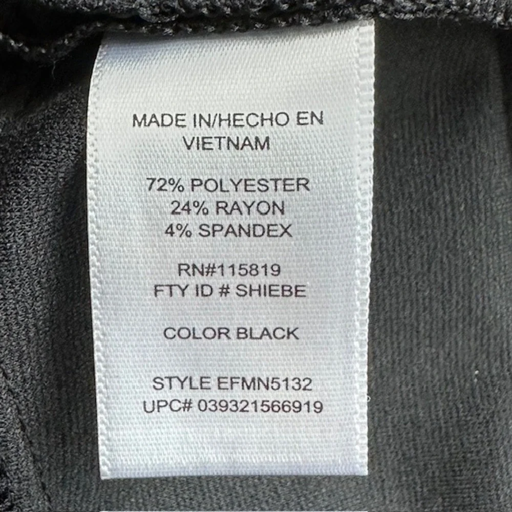 Ellen Tracy Black Career Pencil Skirt Business Office Wear Women Size‎ S